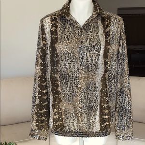 All Hours Long sleeved blouse. Size XL.